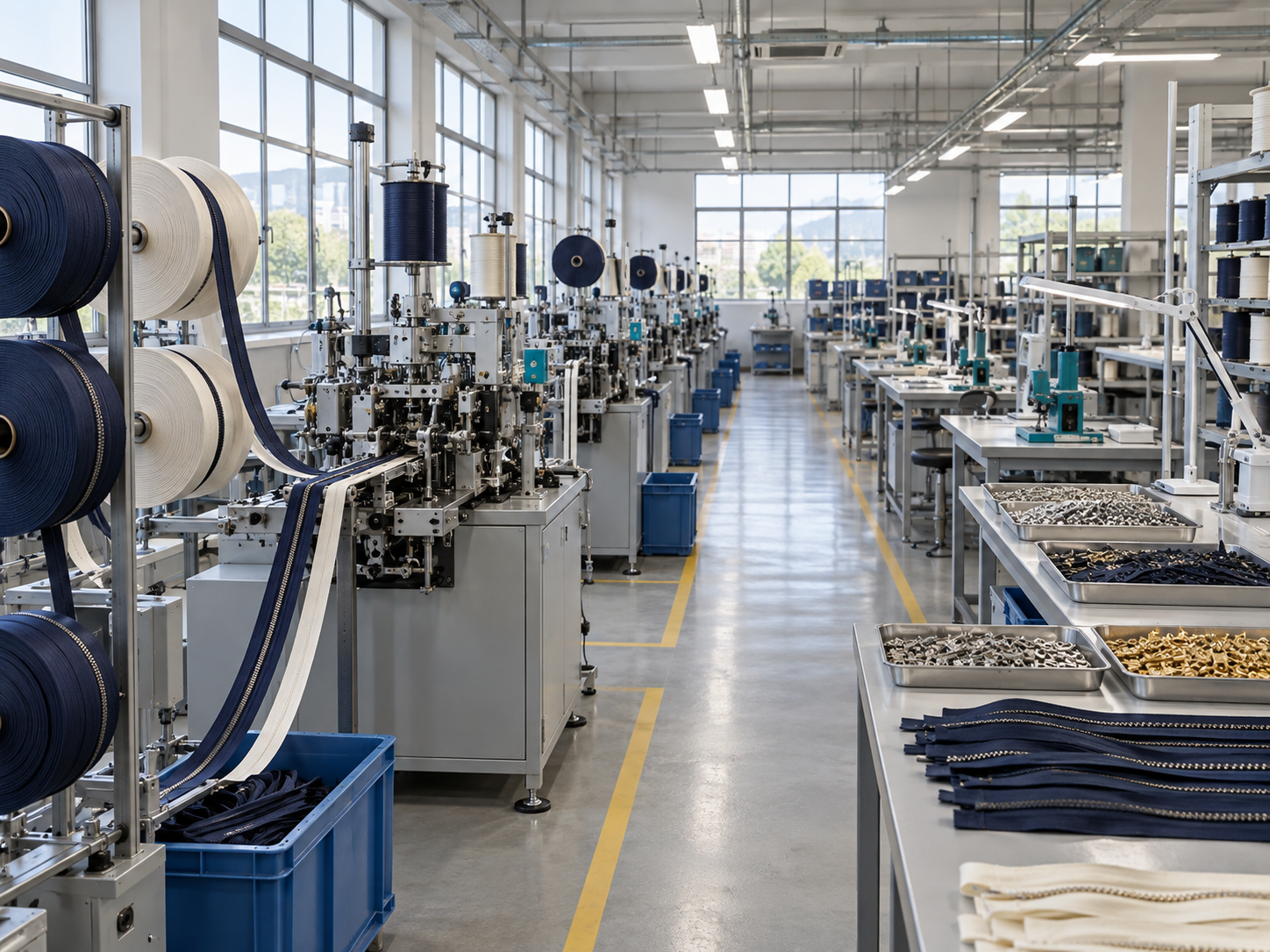 Where the details take shape. — AI-generated illustrative factory scene